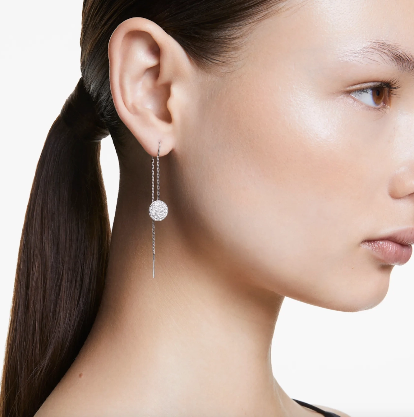 Meteora Drop Silver Earrings