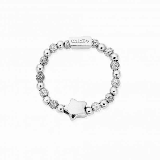 Mini Inset Star Ring