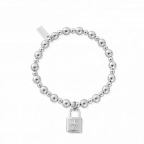 Mini Small Ball Padlock Bracelet SBMSB3081