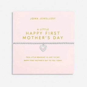 Mother's Day A Little Happy First Mother's Day Silver Plated 17.5cm Bracelet 6866