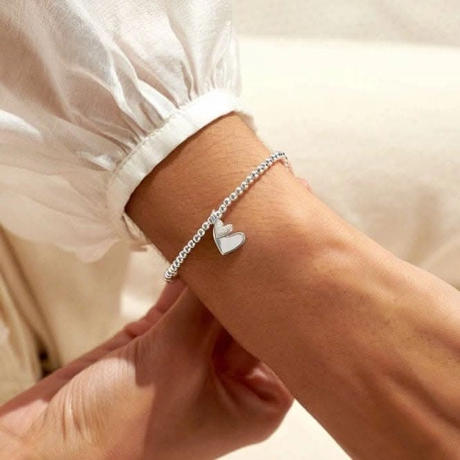 Mother's Day A Little Mother Daughter Silver Plated 17.5cm Bracelet 6857