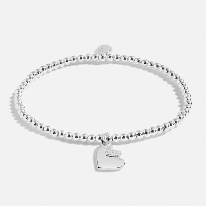 Mother's Day A Little Mother Daughter Silver Plated 17.5cm Bracelet 6857