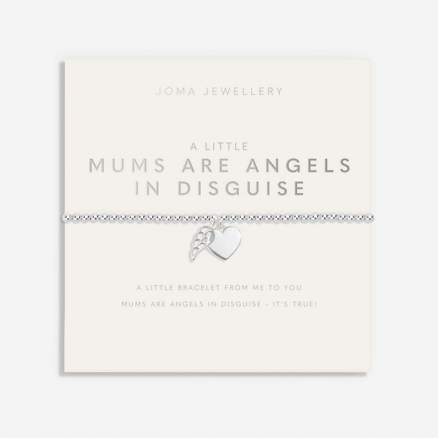 Mother's Day A Little Mums Are Angels In Disguise Bracelet 8518
