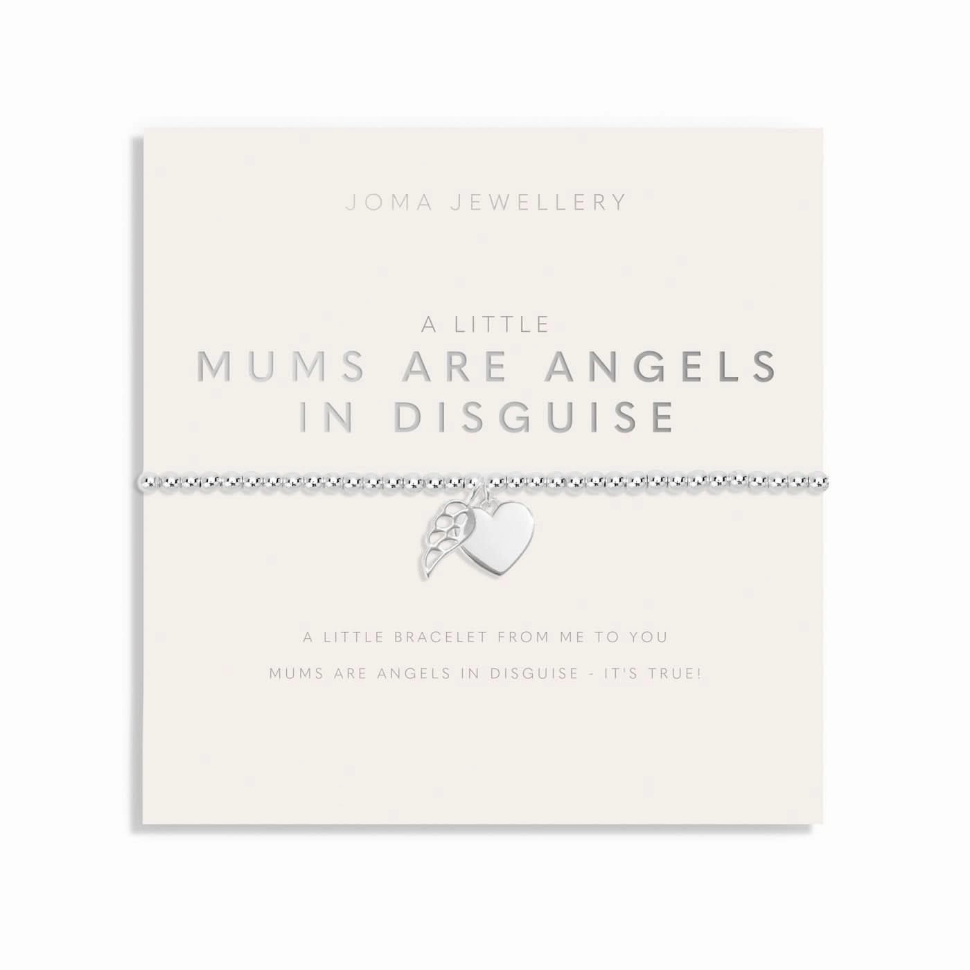 Mother's Day A Little Mums Are Angels In Disguise Bracelet 8518
