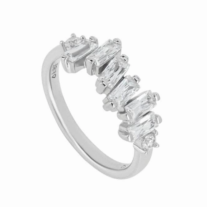 Multi Baguette Zirconia Ring