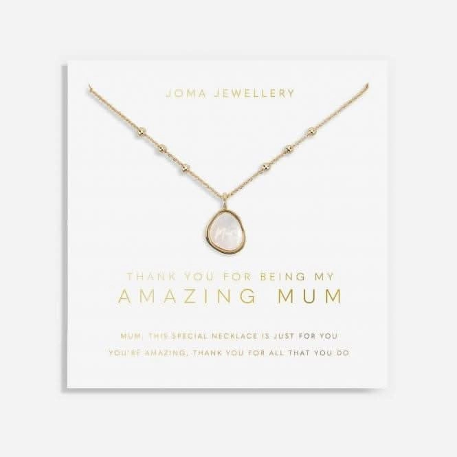 My Moments 'Thank You For Being My Amazing Mum' Necklace 5754