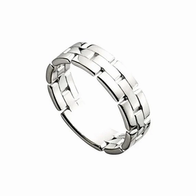 Najo - Bastion Mens Silver Ring