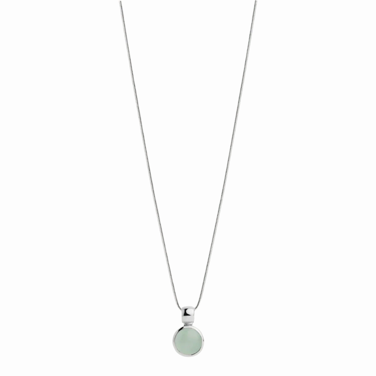 Najo - Chroma Aqua Chalcedony Necklace