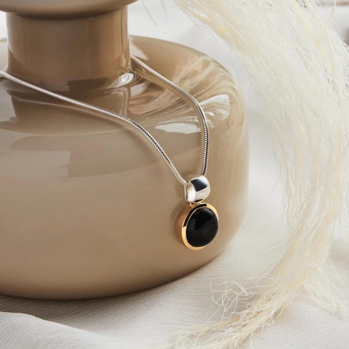 Najo - Chroma Black Onyx Necklace