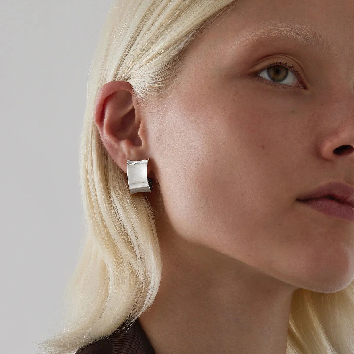 Najo - Comet Stud Earrings Silver