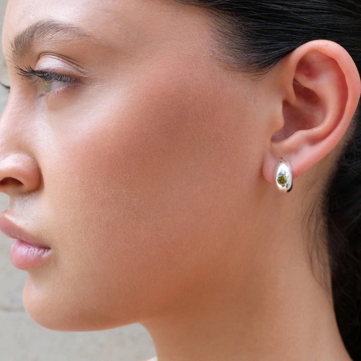 Najo - Cosmic Peridot Stud Earring