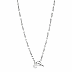 Najo - Curb T-Bar Necklace