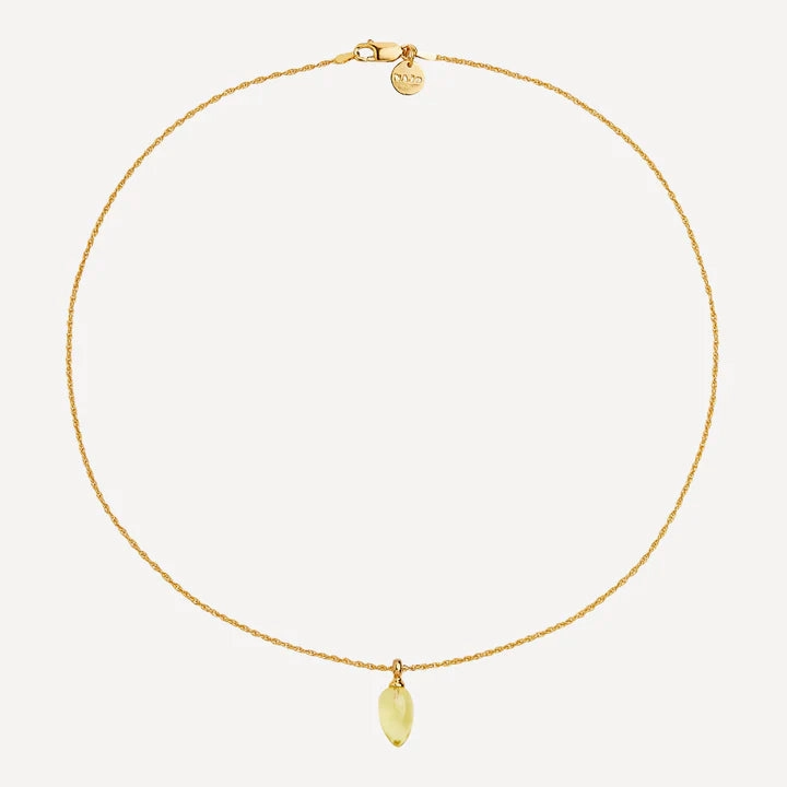 Najo - Dew Drop Necklace Gold Plated