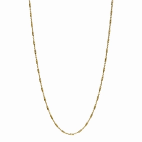 Najo - Equilibrium Chain Necklace 60cm Gold Plated