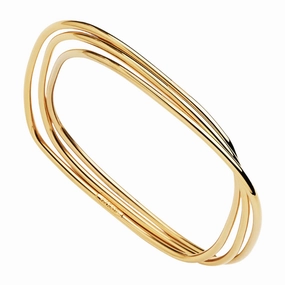 Najo - Galaxy Bangle Gold Plated
