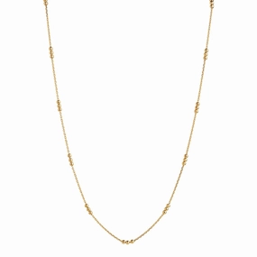 Najo - Halcyon Chain Necklace Gold Plated 60cm