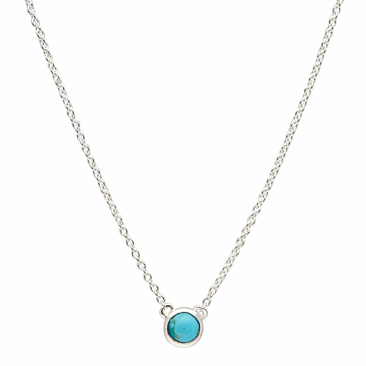 Najo - Heavenly Turquoise Silver Necklace
