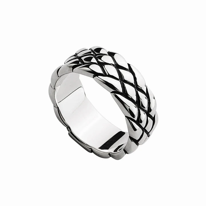 Najo - Ophidian Mens Silver Ring