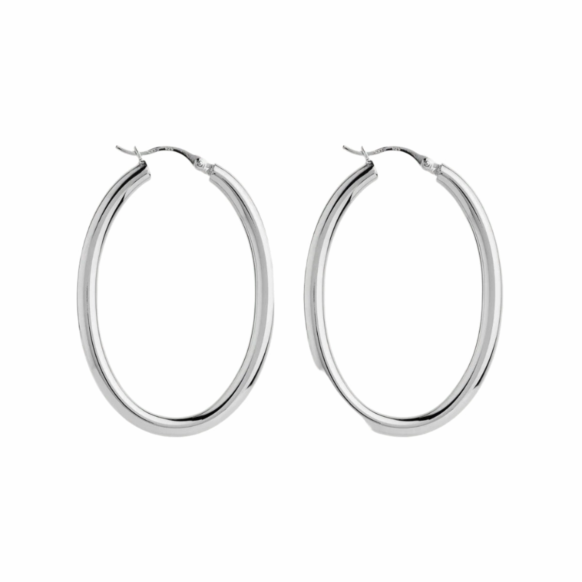 Najo - Orbit Hoop Earrings Silver