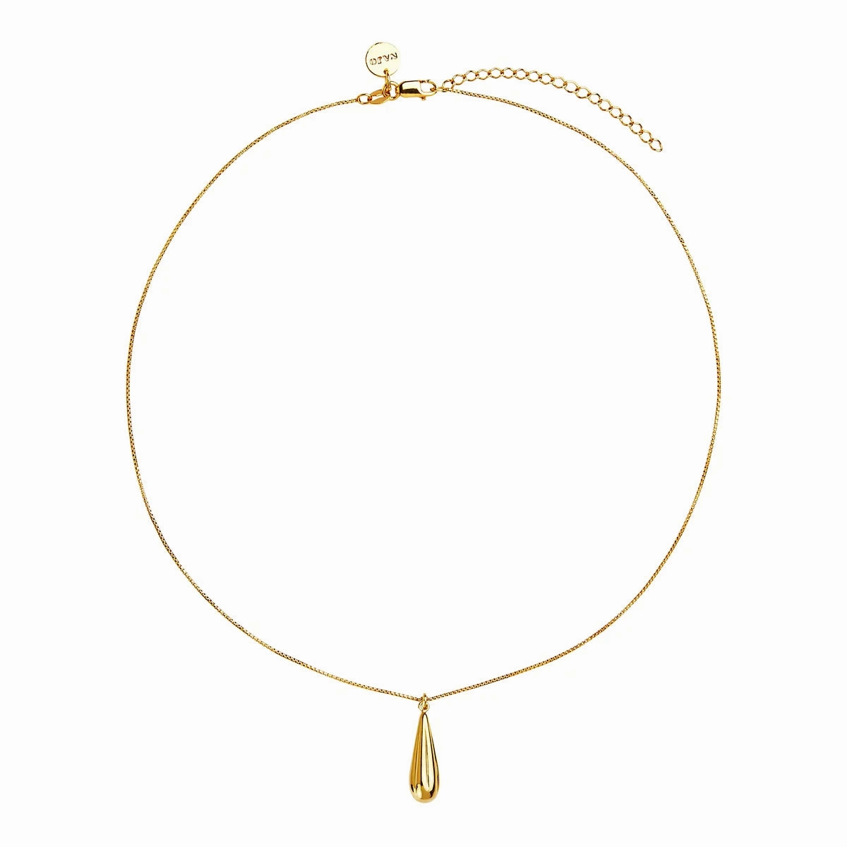 Najo - Raya Small Baton Necklace Gold Plated