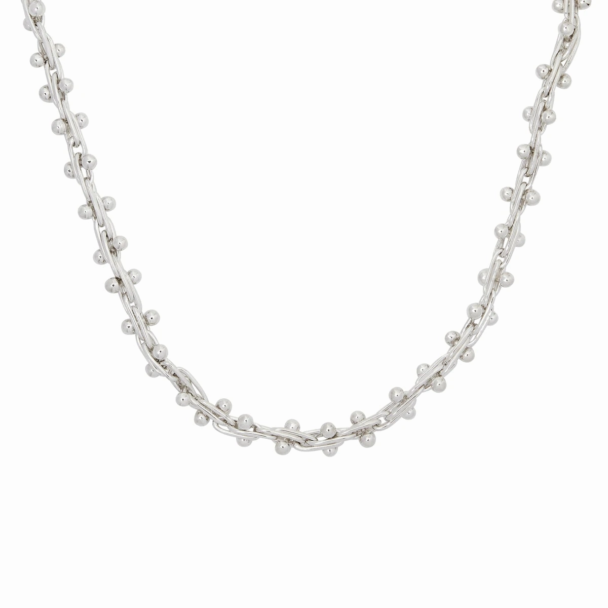 Najo - Small Spartling Necklace (46cm) - Sterling Silver