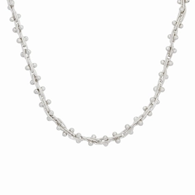 Najo - Small Spartling Necklace (46cm) - Sterling Silver