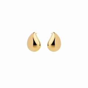 Najo - Sunshower Small Stud Earrings Gold Plated