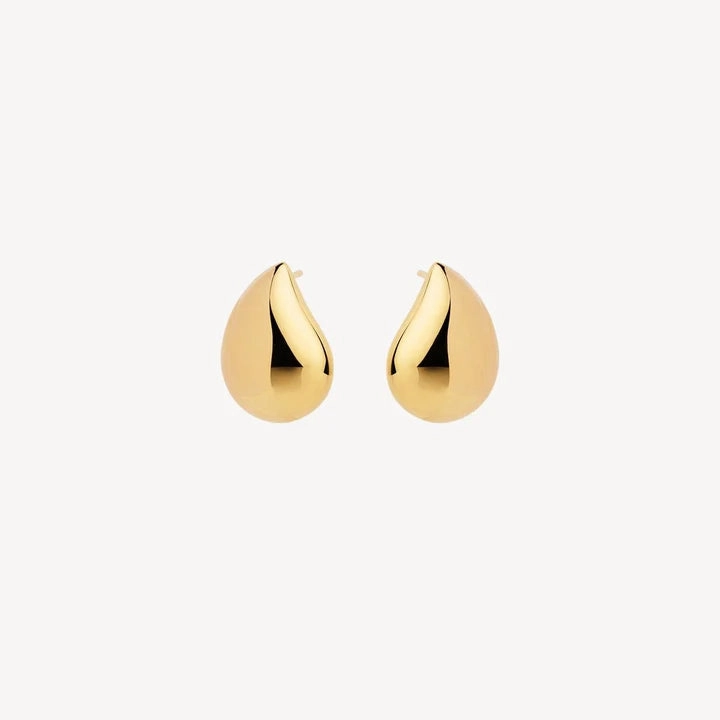 Najo - Sunshower Small Stud Earrings Gold Plated