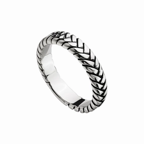 Najo - Tessera Mens Silver Ring