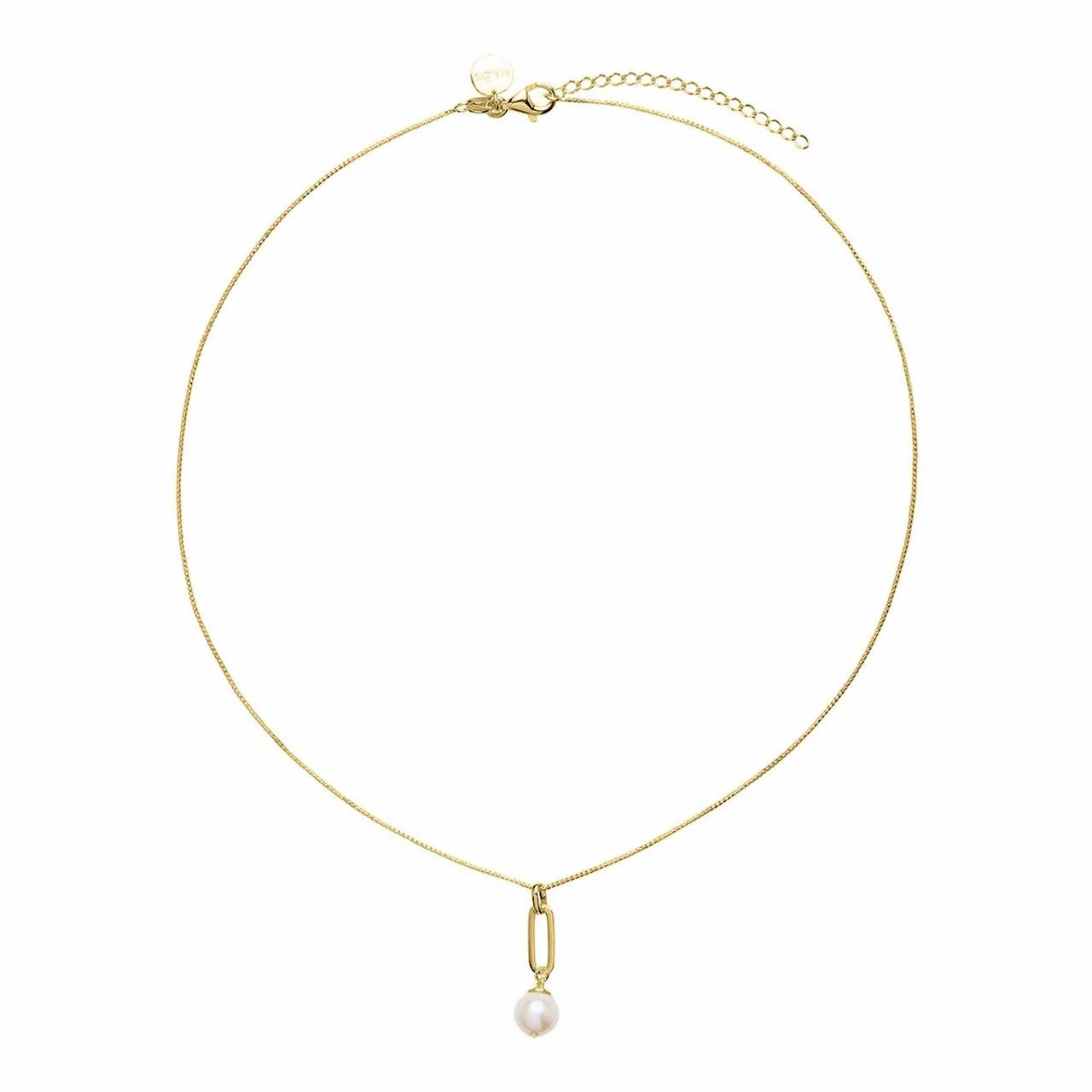 Najo - The Enchantress Pearl Necklace Gold Plated