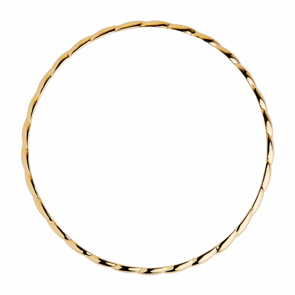 Najo - Vinery Bangle 65mm Gold Plated