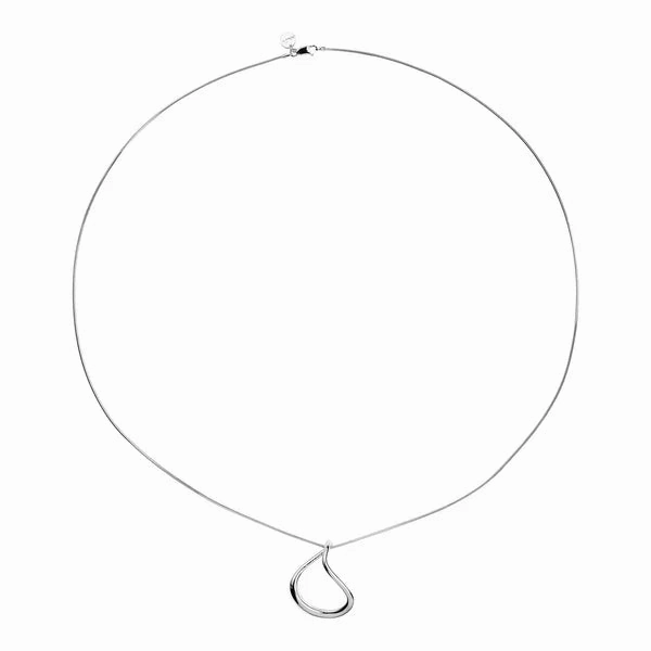 Najo - Wave Small Pendant Silver
