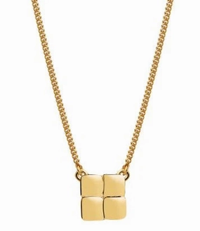 Najo - Weave Necklace Gold Plated