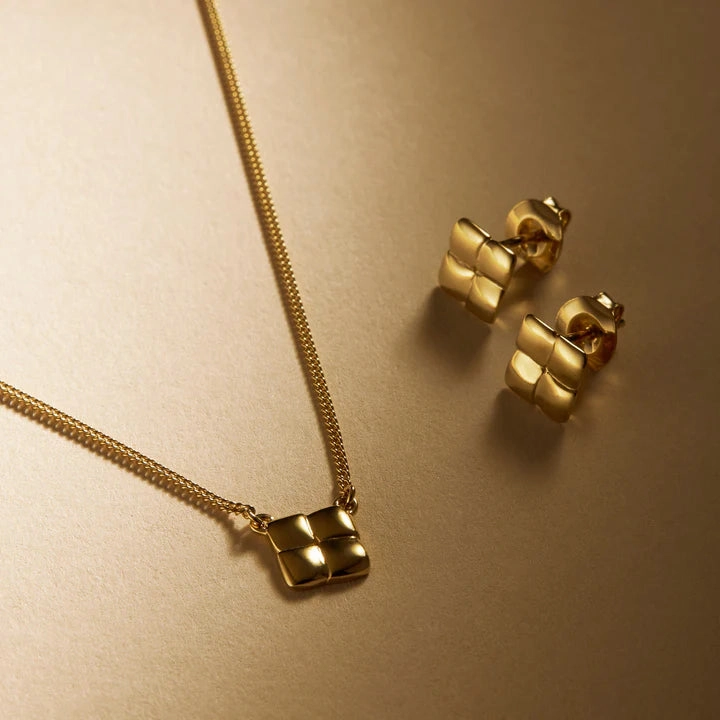 Najo - Weave Necklace Gold Plated