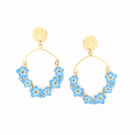 NEELA Forget Me Not Big Earring