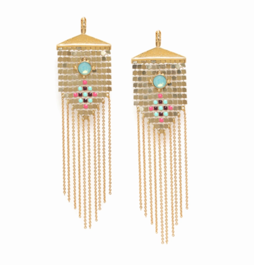 NOEMIE XL triangular french hooks