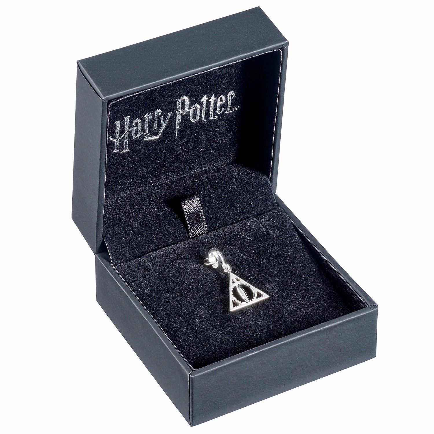 Official Harry Potter Sterling Silver Deathly Hallows Clip On Charm