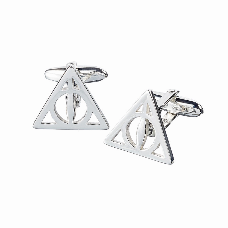 Official Harry Potter Sterling Silver Deathly Hallows Cufflinks