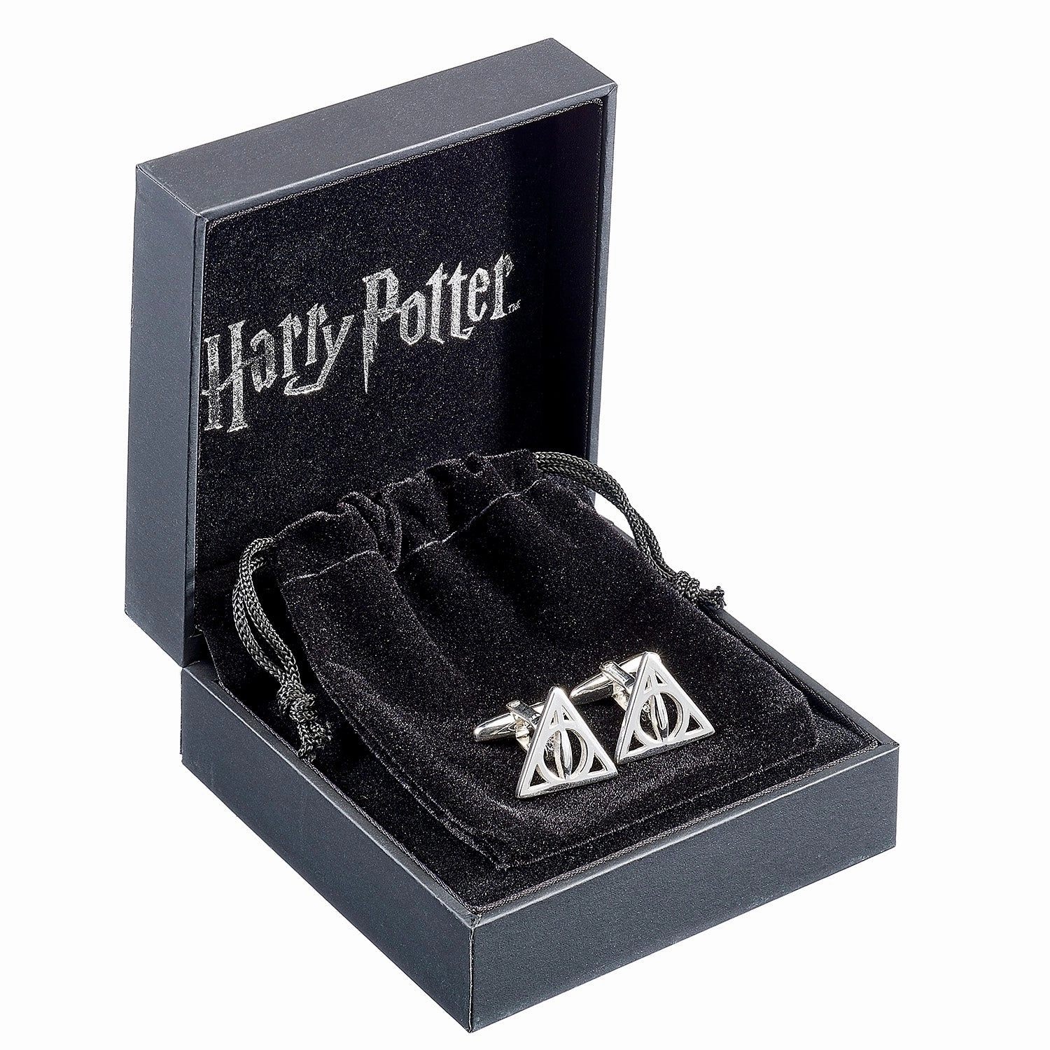 Official Harry Potter Sterling Silver Deathly Hallows Cufflinks