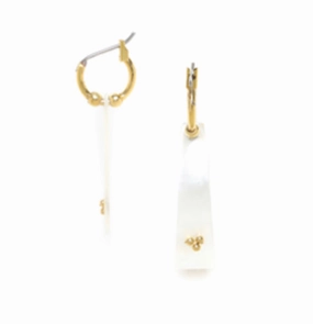 OLWEN OvaI Small Creole Earring