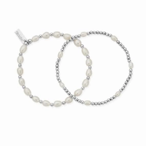 Pearl Set Of 2 Bracelets SBSETP