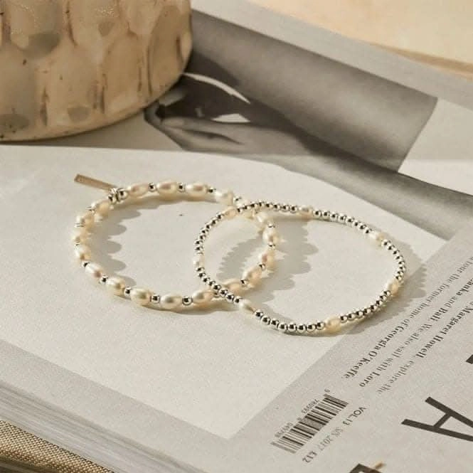 Pearl Set Of 2 Bracelets SBSETP