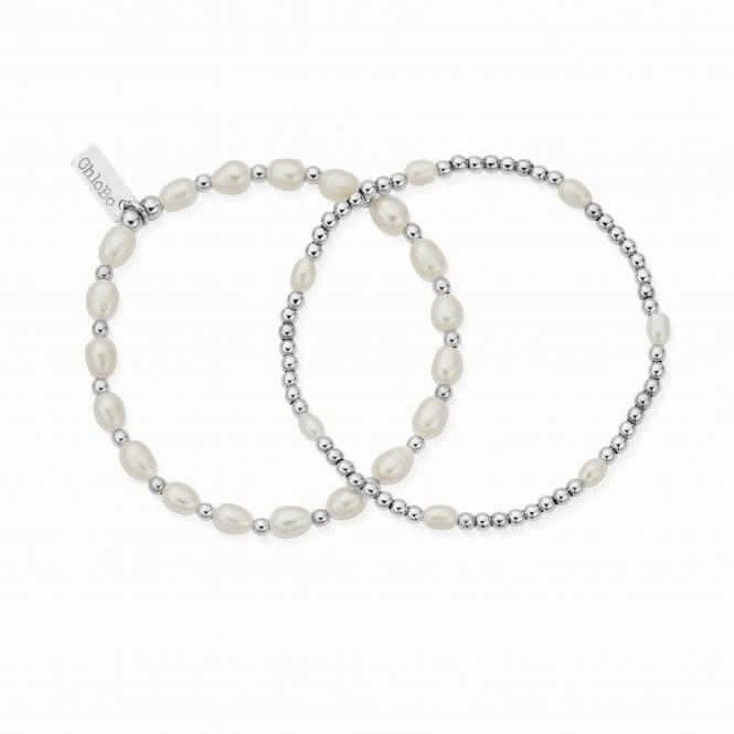 Pearl Set Of 2 Bracelets SBSETP
