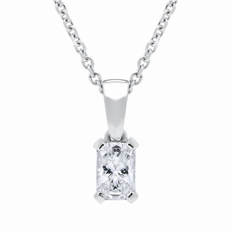 Phoenix Cut 18ct White Gold 0.30ct Diamond Necklace