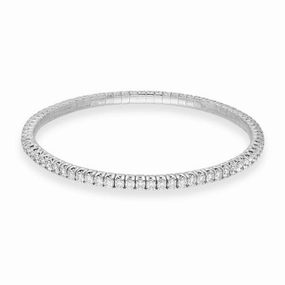 Picchiotti Xpandable 18ct White Gold 3.49ct Diamond Tennis Bracelet D