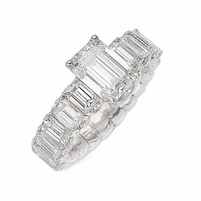 Picchiotti Xpandable 18ct White Gold 8.37ct Diamond Eternity Ring