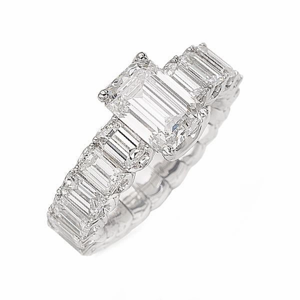 Picchiotti Xpandable 18ct White Gold 8.37ct Diamond Eternity Ring