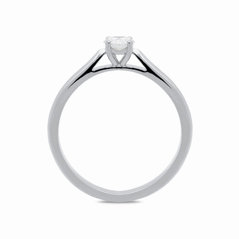Platinum 0.25ct Diamond Brilliant Cut Solitaire Ring