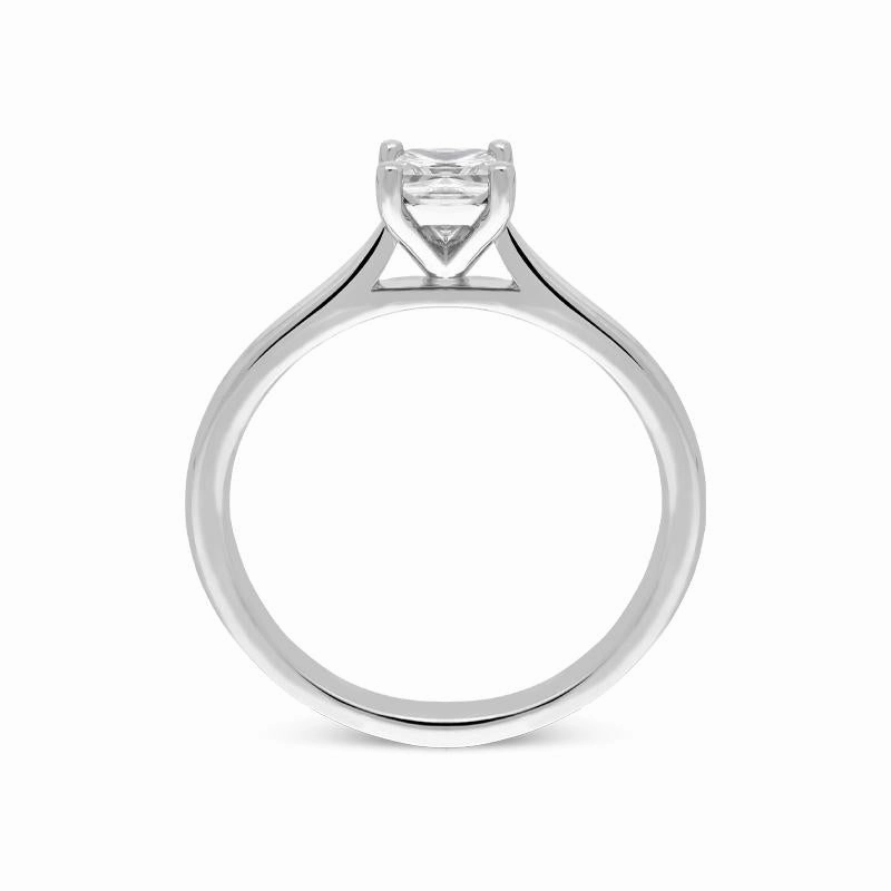 Platinum 0.58ct Diamond Solitare Ring