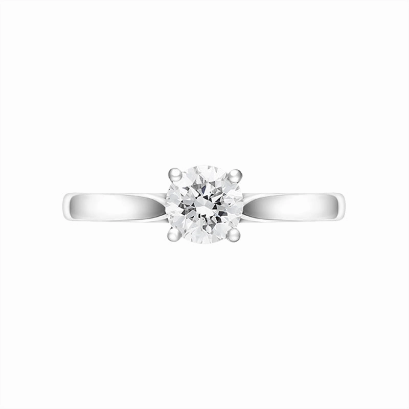 Platinum 0.70ct Diamond Brilliant Cut Solitaire Ring